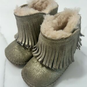 Ugg infant Branyon Metallic Boots